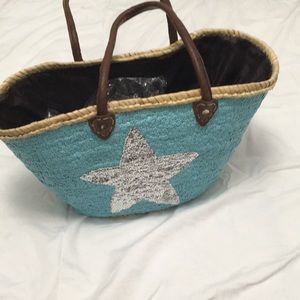 Star sequins purse